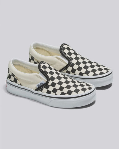 BOYS CLASSIC SLIP ON - CHECKERBOARD