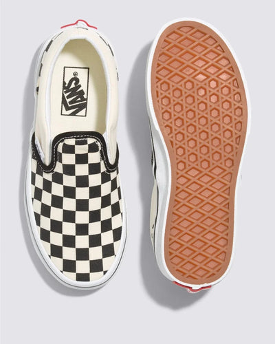 BOYS CLASSIC SLIP ON - CHECKERBOARD