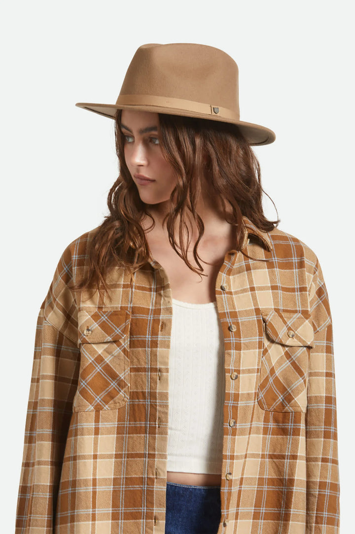 MESSER PACKABLE FEDORA - KHAKI
