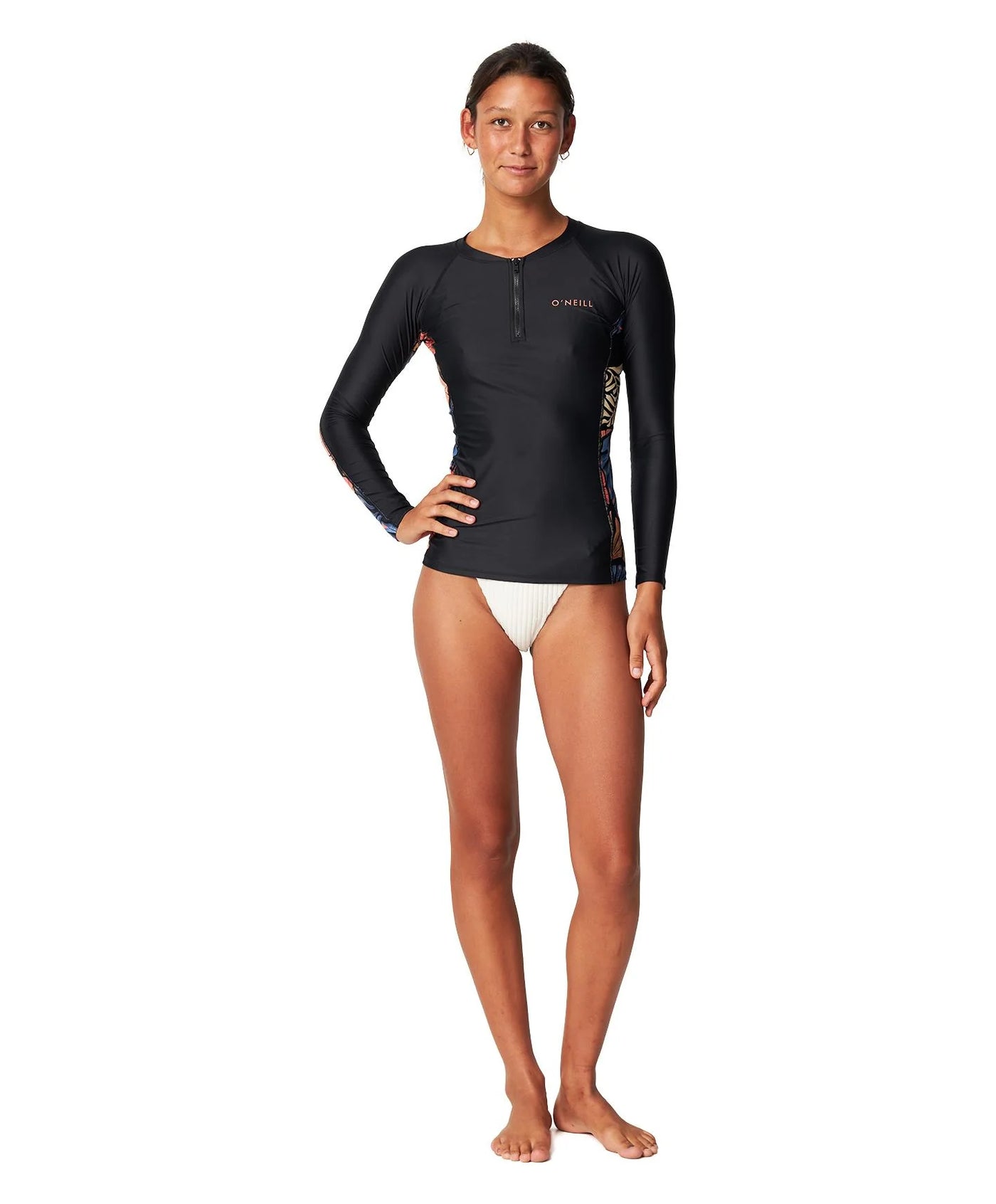 BAHIA 1/4 ZIP L/S RASHIE