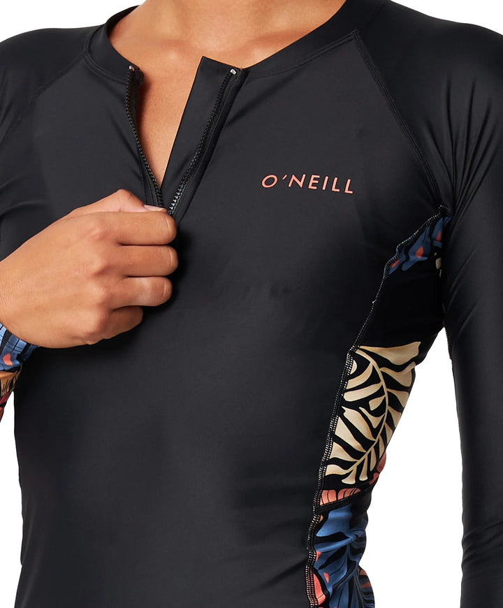 BAHIA 1/4 ZIP L/S RASHIE