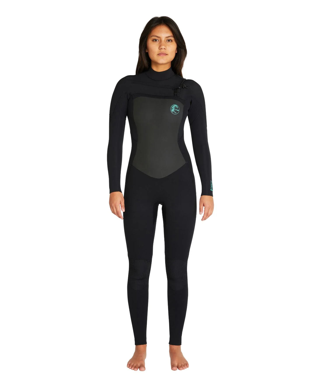 LADIES ONEILL 3/2 BAHIA CZ STEAMER - BLACK
