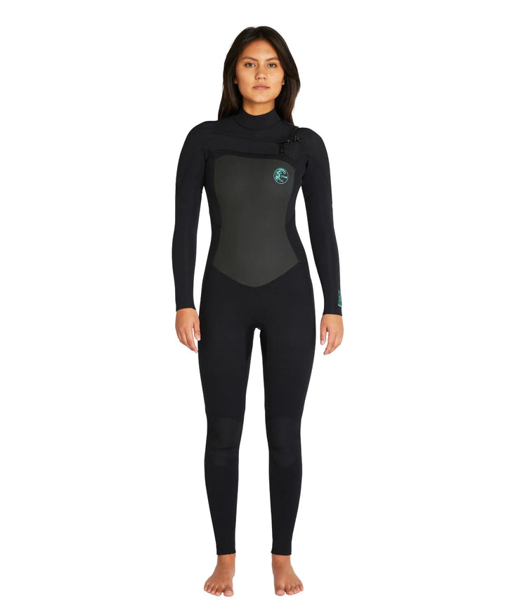 LADIES ONEILL 3/2 BAHIA CZ STEAMER - BLACK