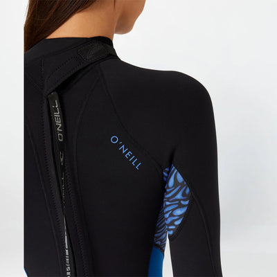 WOMENS BAHIA 2MM LONG SLEEVE BOYLEG BACK ZIP
