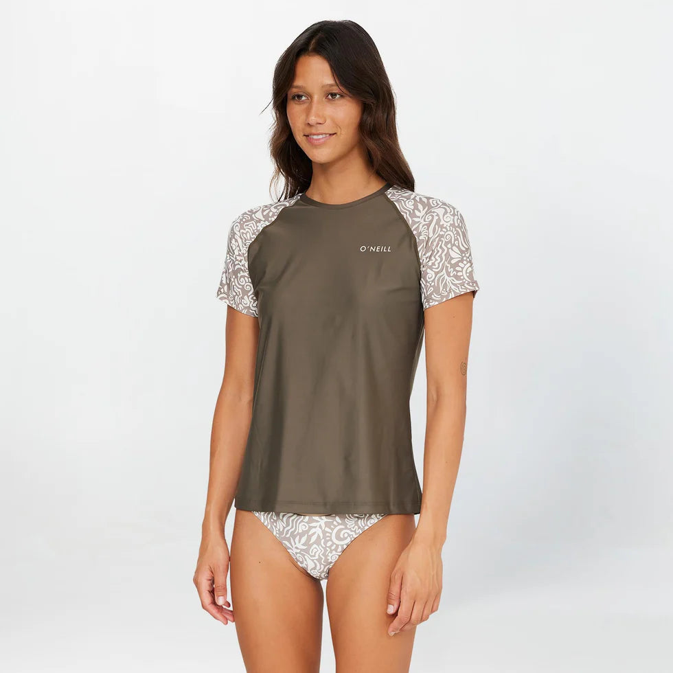 WOMENS SALINA SHORT SLEEVE RASH VEST