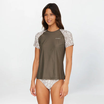 WOMENS SALINA SHORT SLEEVE RASH VEST