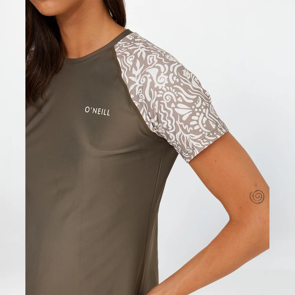WOMENS SALINA SHORT SLEEVE RASH VEST