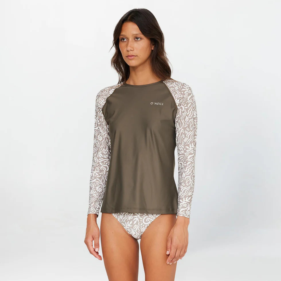 WOMENS SALINA LONG SLEEVE RASH VEST