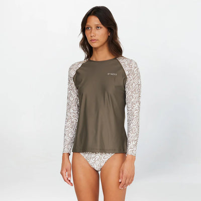 WOMENS SALINA LONG SLEEVE RASH VEST