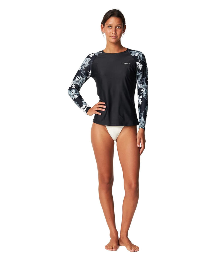 SALINA L/S RASHIE - MIDNIGHT