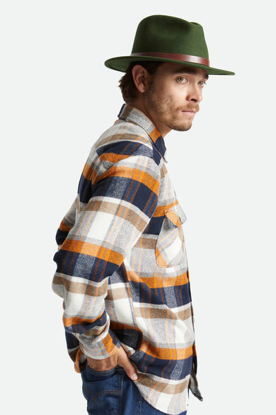 MESSER PACKABLE FEDORA - MOSS