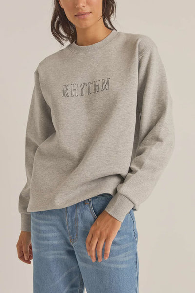 FLAGSHIP BOYFRIEND FLEECE CREW