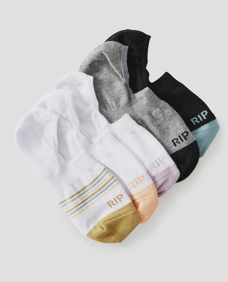 LADIES INVISIBLE SOCK 5 PACK