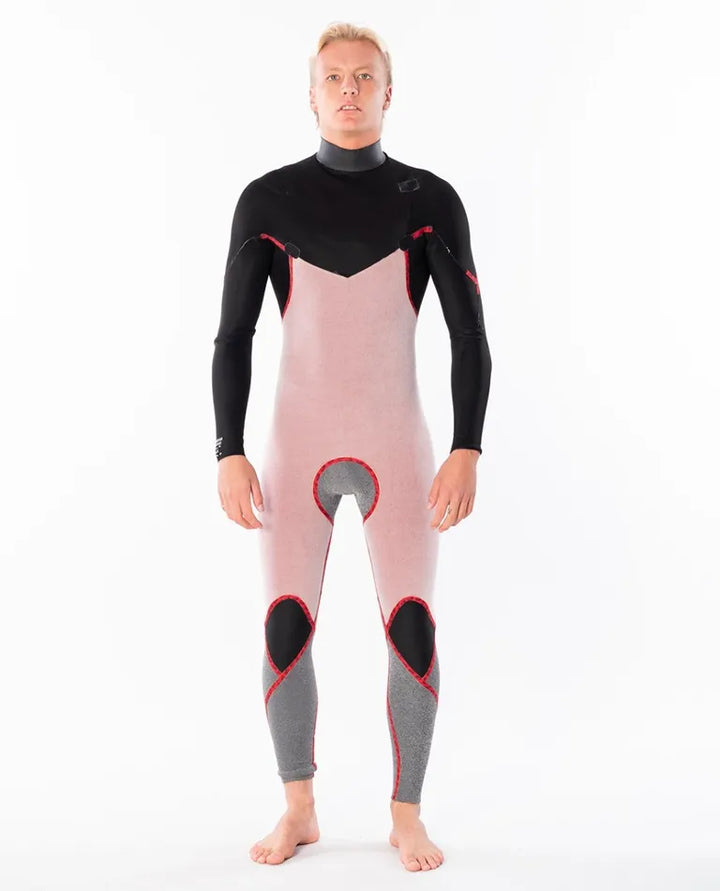 MENS RIPCURL 3/2 DAWN PATROL CZ STEAMER - BLACK