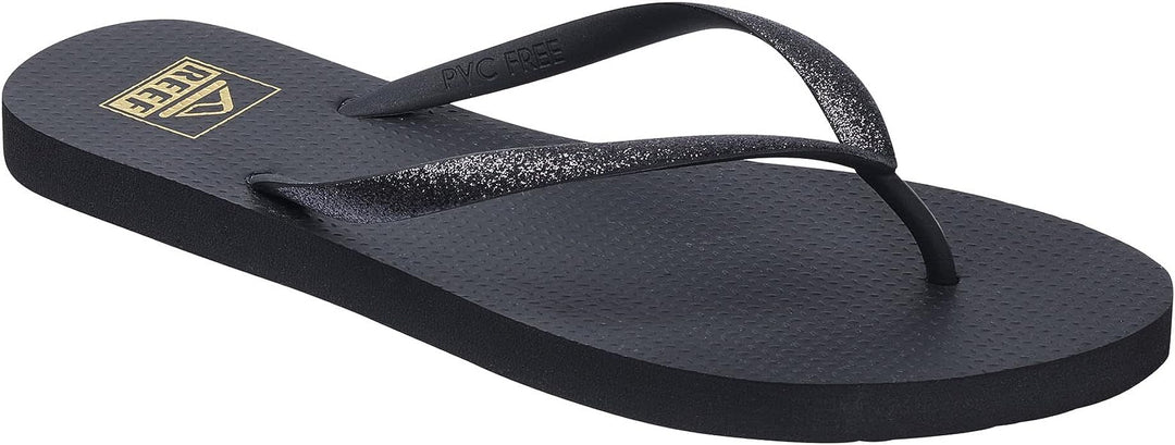 LADIES SEASIDE - BLACK/GLITTER