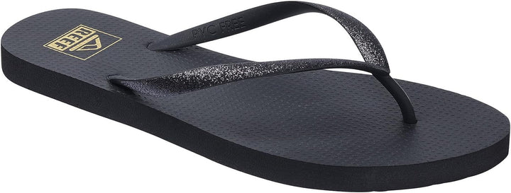 LADIES SEASIDE - BLACK/GLITTER
