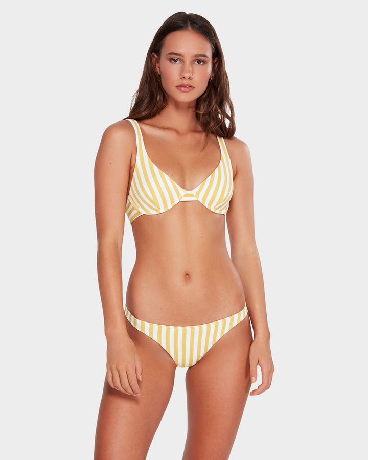 CASSY STRIPE TROP BIKINI BOTTOM