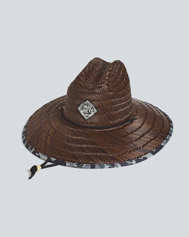 CHECKERED HUEYS STRAW HAT