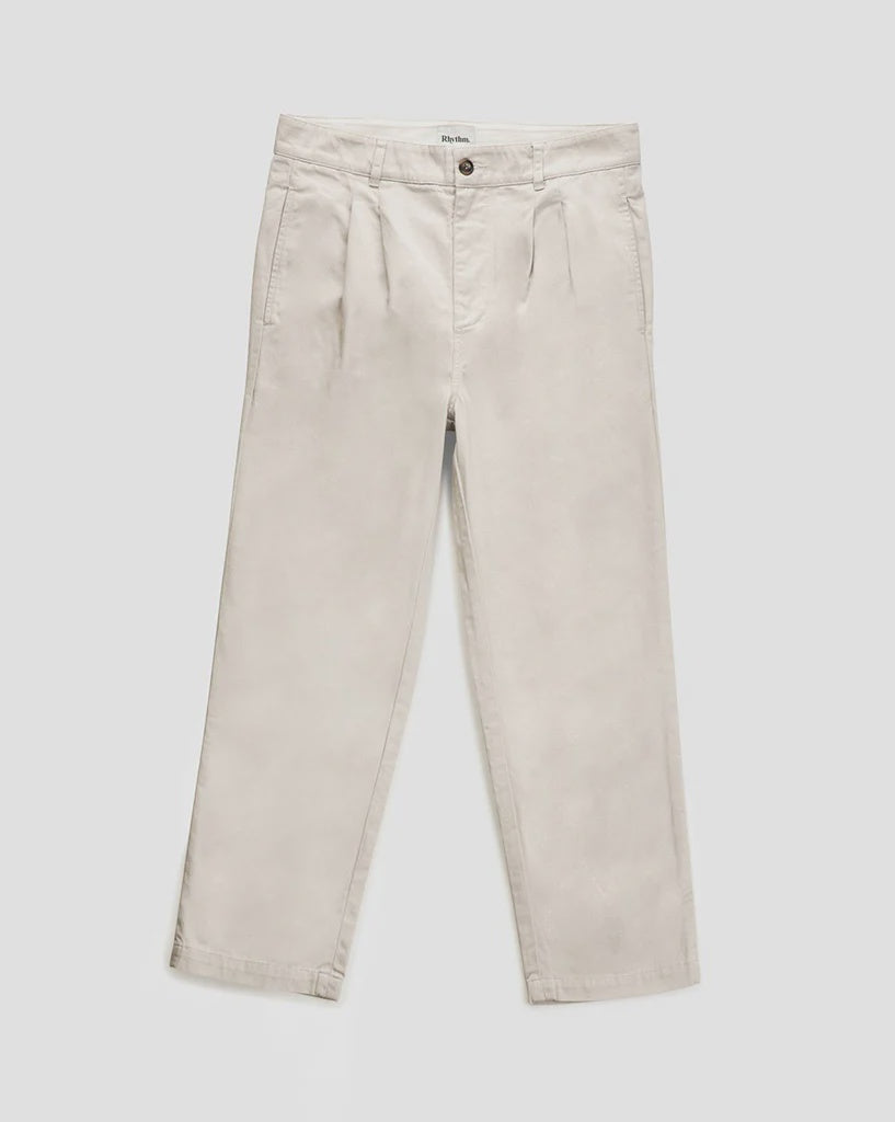 DOUBLE PLEAT TWILL PANT