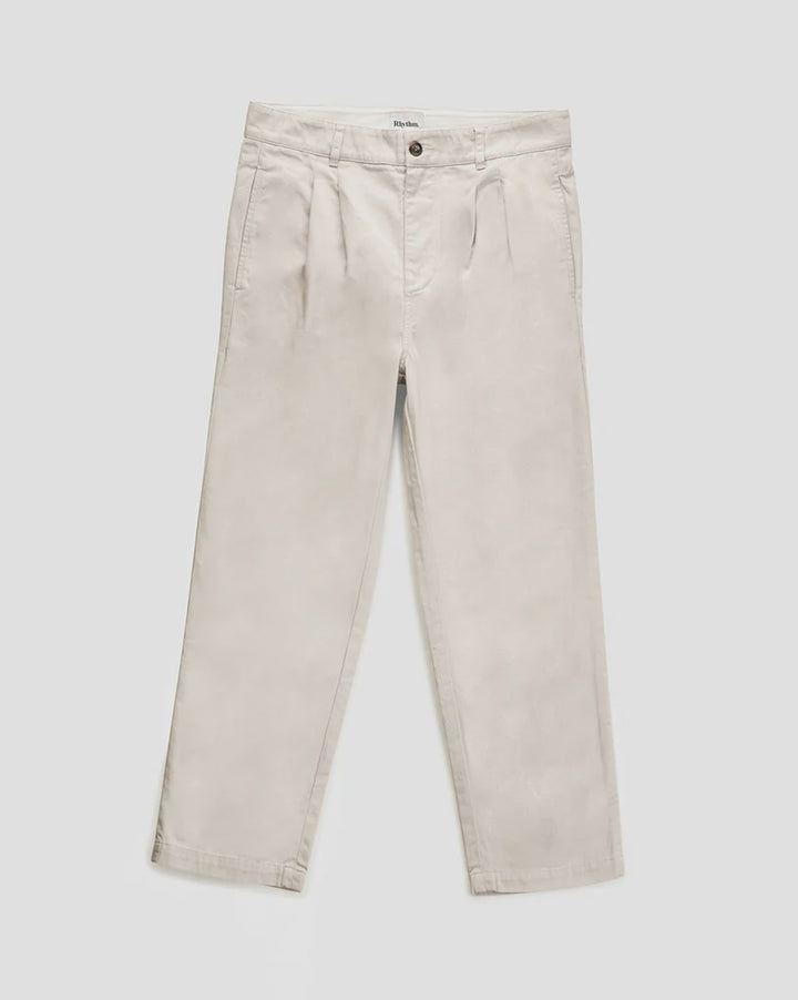 DOUBLE PLEAT TWILL PANT