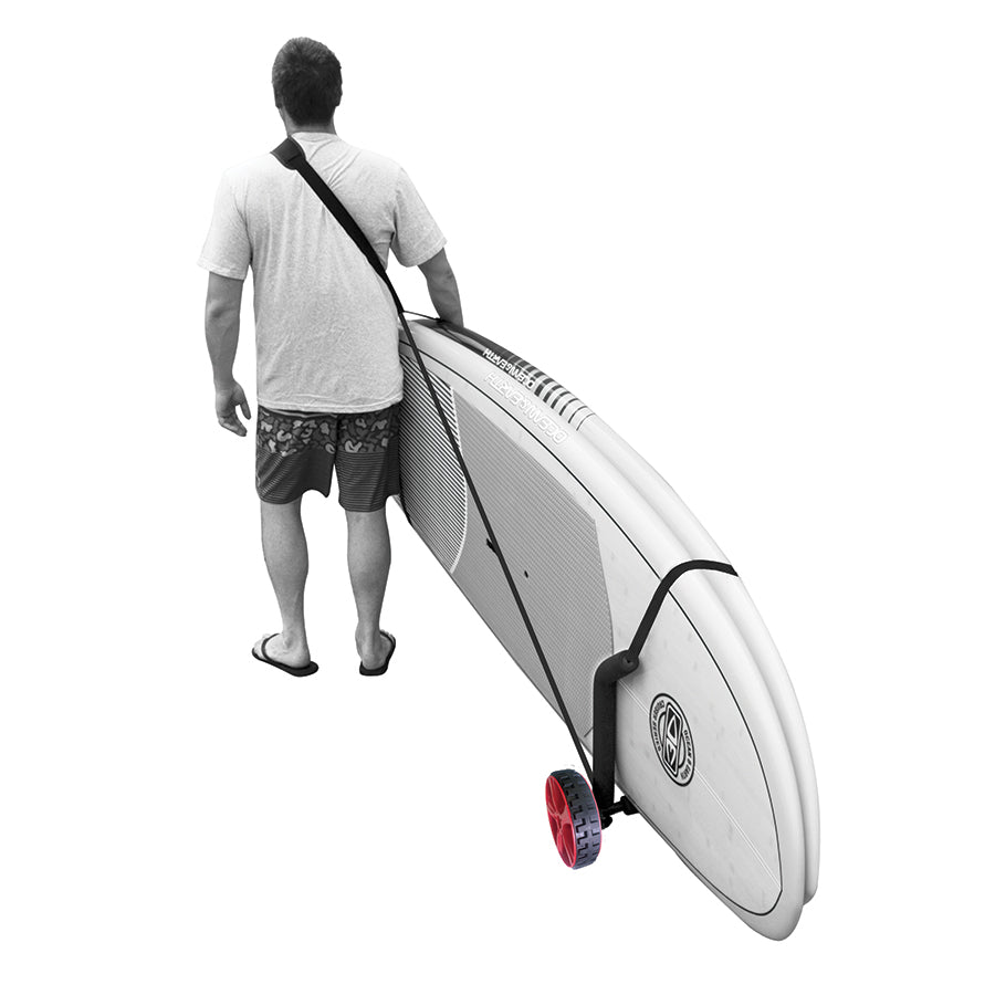 SUP/LONGBOARD ADJUSTABLE WHEEL TROLLEY DOUBLE