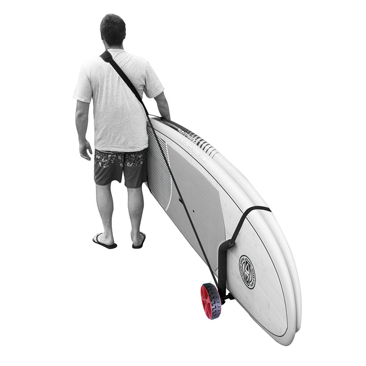 SUP/LONGBOARD ADJUSTABLE WHEEL TROLLEY DOUBLE