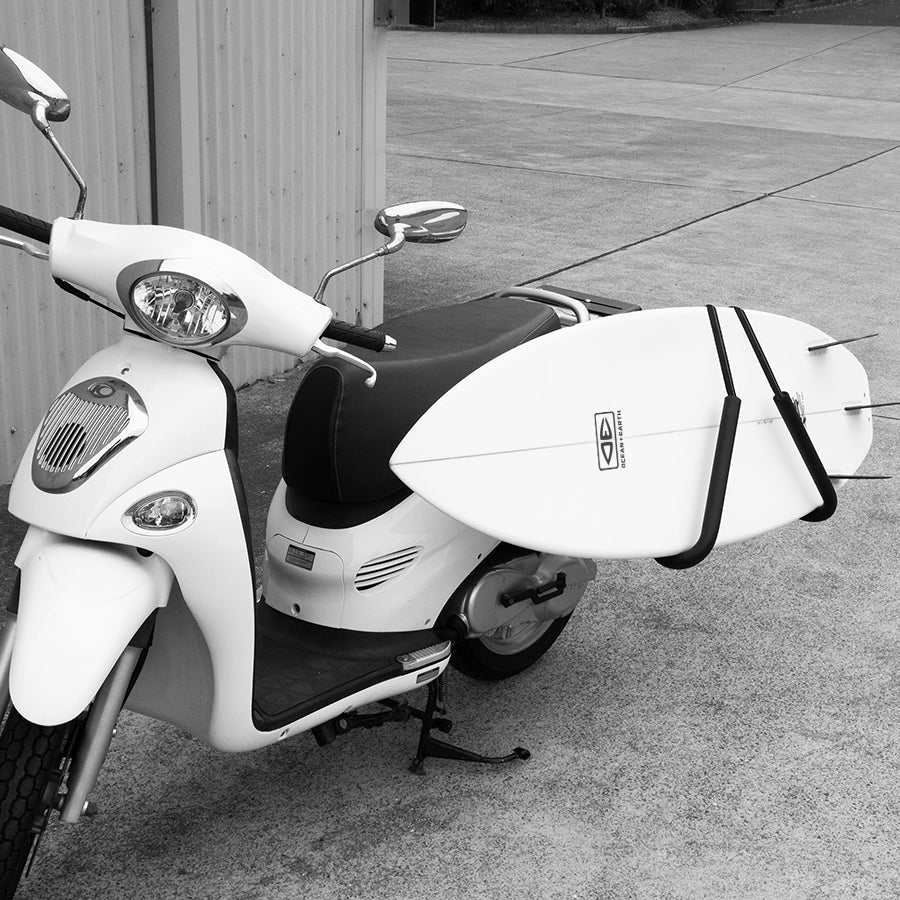 SURFBOARD MOPED RACK - SIDE MOUNT