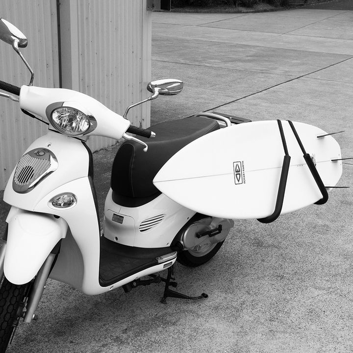 SURFBOARD MOPED RACK - SIDE MOUNT