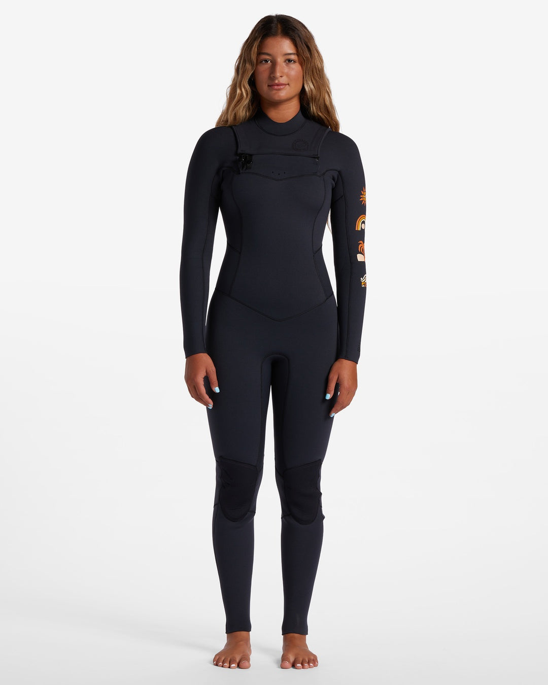 LADIES BILLABONG 3/2 SALTY DAYS CZ STEAMER - BLACK