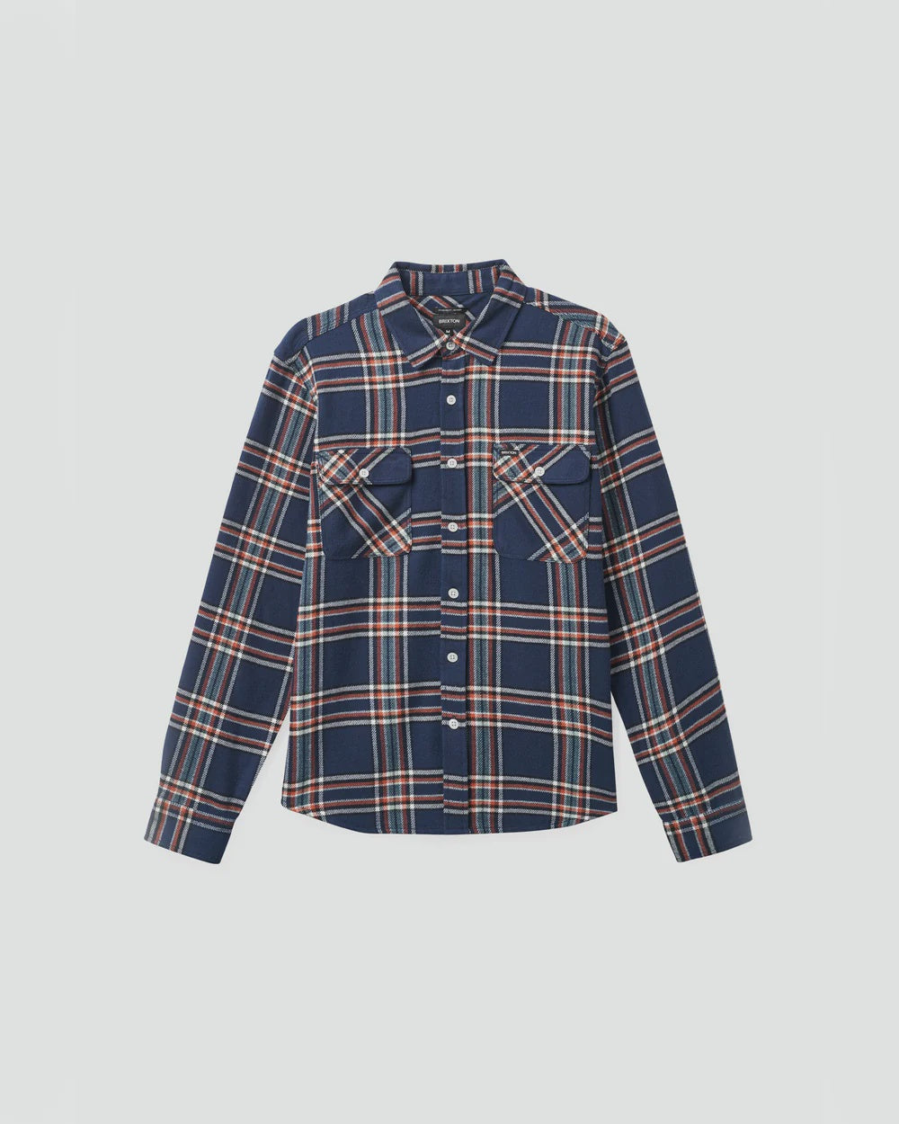 BOWERY L/S FLANNEL - WASHED NAVY