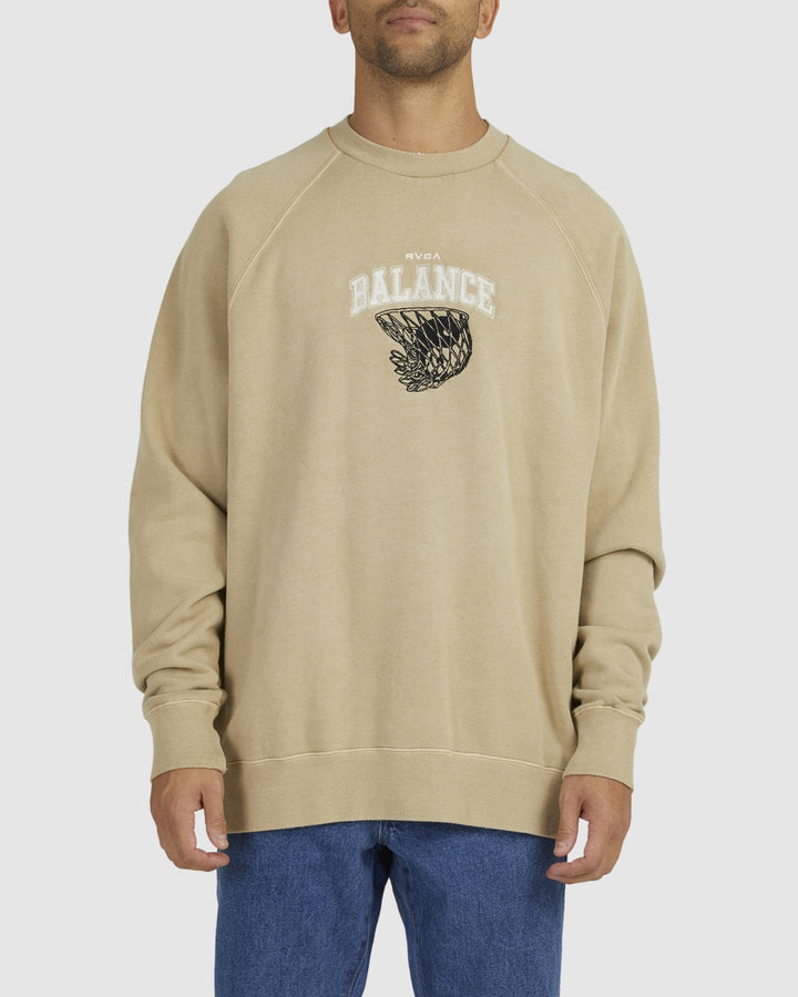 HOOPS RAGLAN CREW
